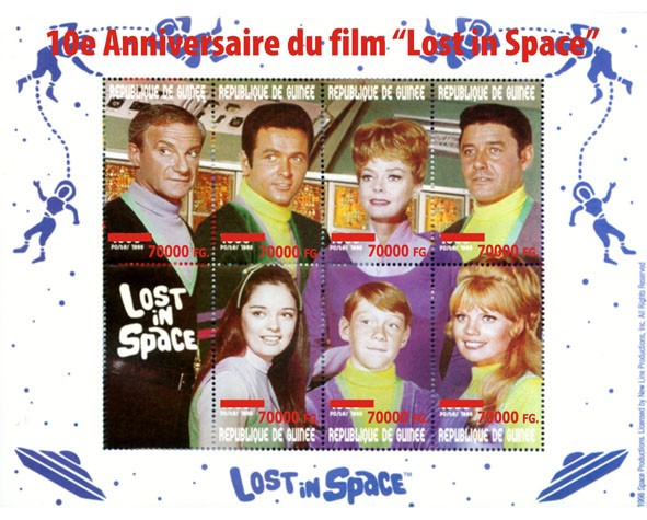 10e Anniversaire du film "Lost in Space" - Issue of Guinée postage stamps