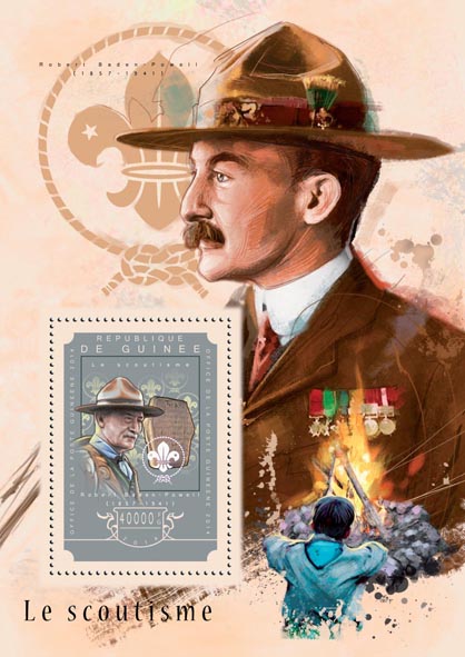 Scouting - Issue of Guinée postage stamps