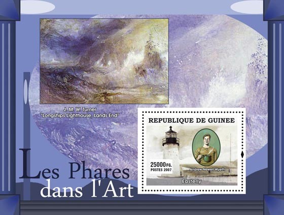 Easterly - Issue of Guinée postage stamps