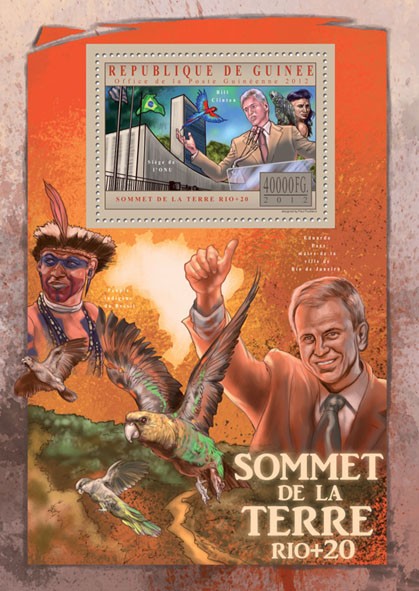 Earth Summit Rio +20 - Issue of Guinée postage stamps