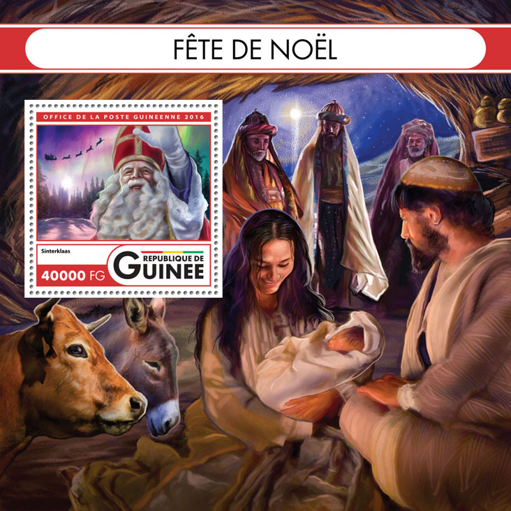 Christmas - Issue of Guinée postage stamps